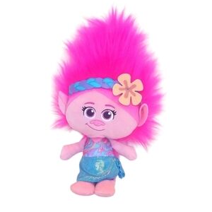Dreamworks Trolls Poppy Pink Troll Plush Doll